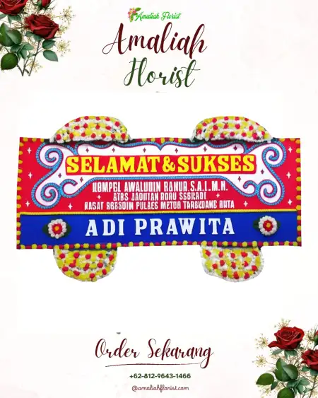 Papan Bunga Ucapan Selamat Nglarohgunung